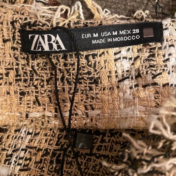 NWT Zara Tweed Dress - Picture 4 of 6